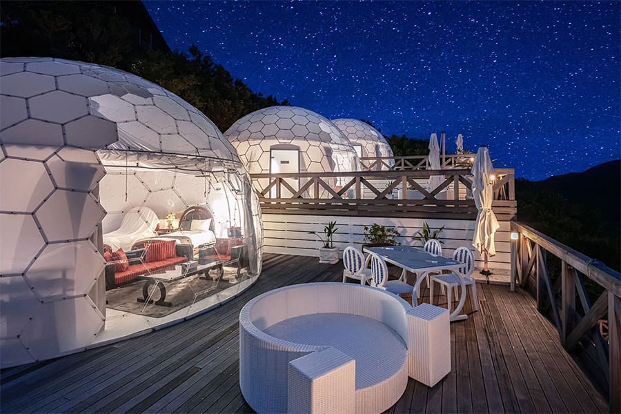 全透明星空帳篷